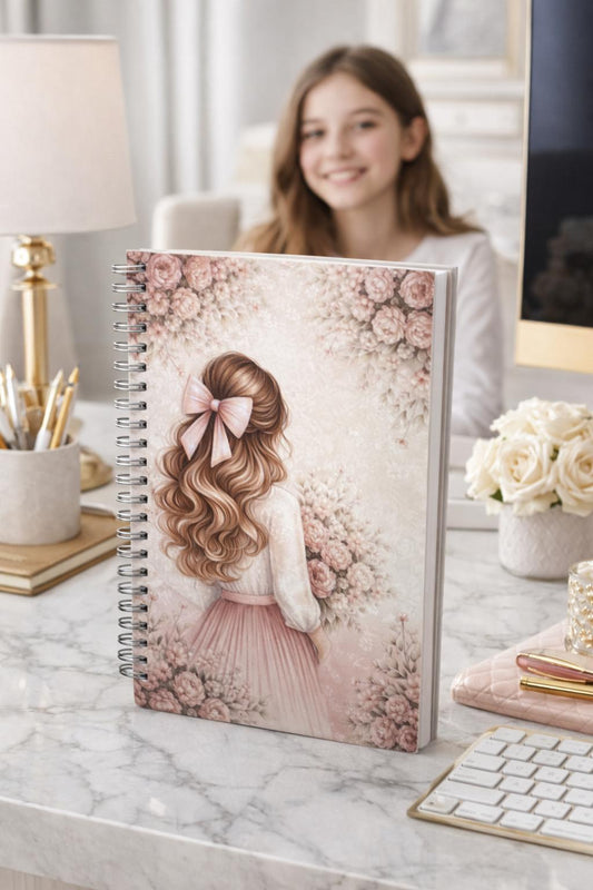 Exklusives personalisiertes Notizbuch – Romantisches Design & Premium image 2